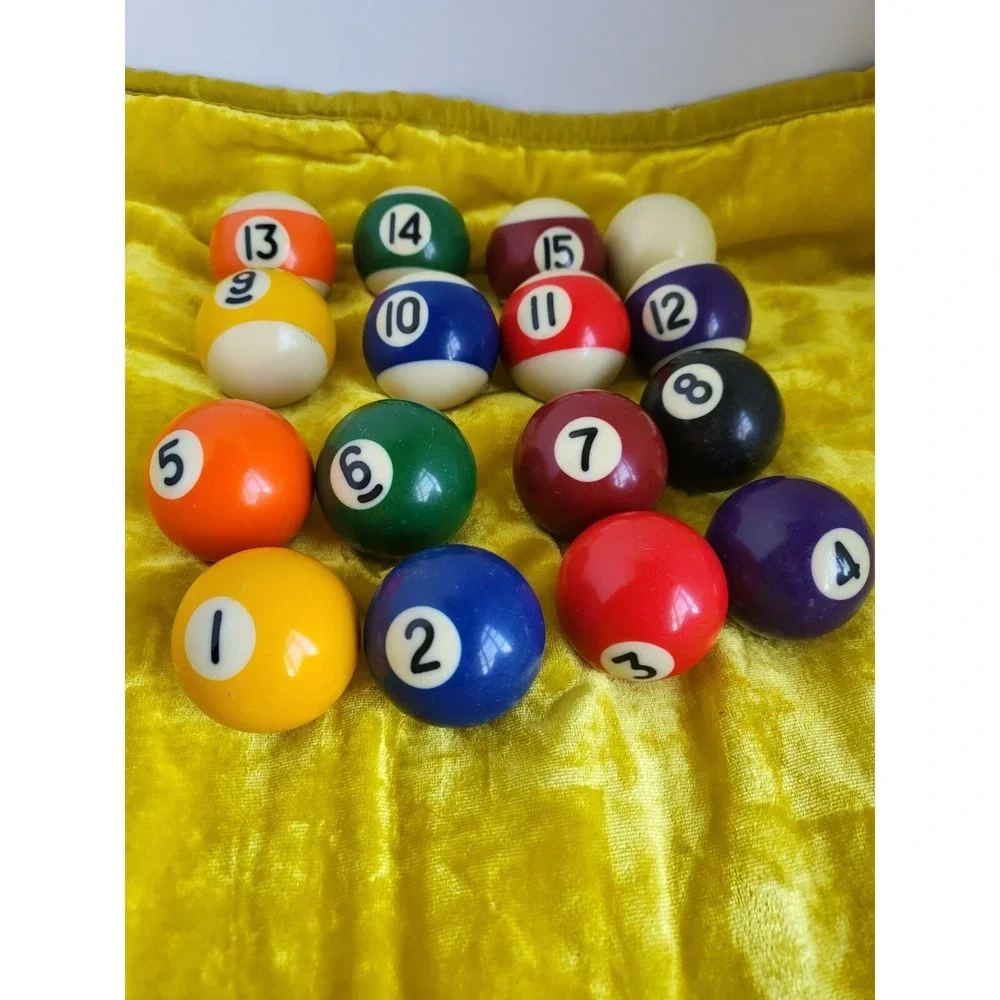 Miniature Pool Balls - Picture 2 of 3